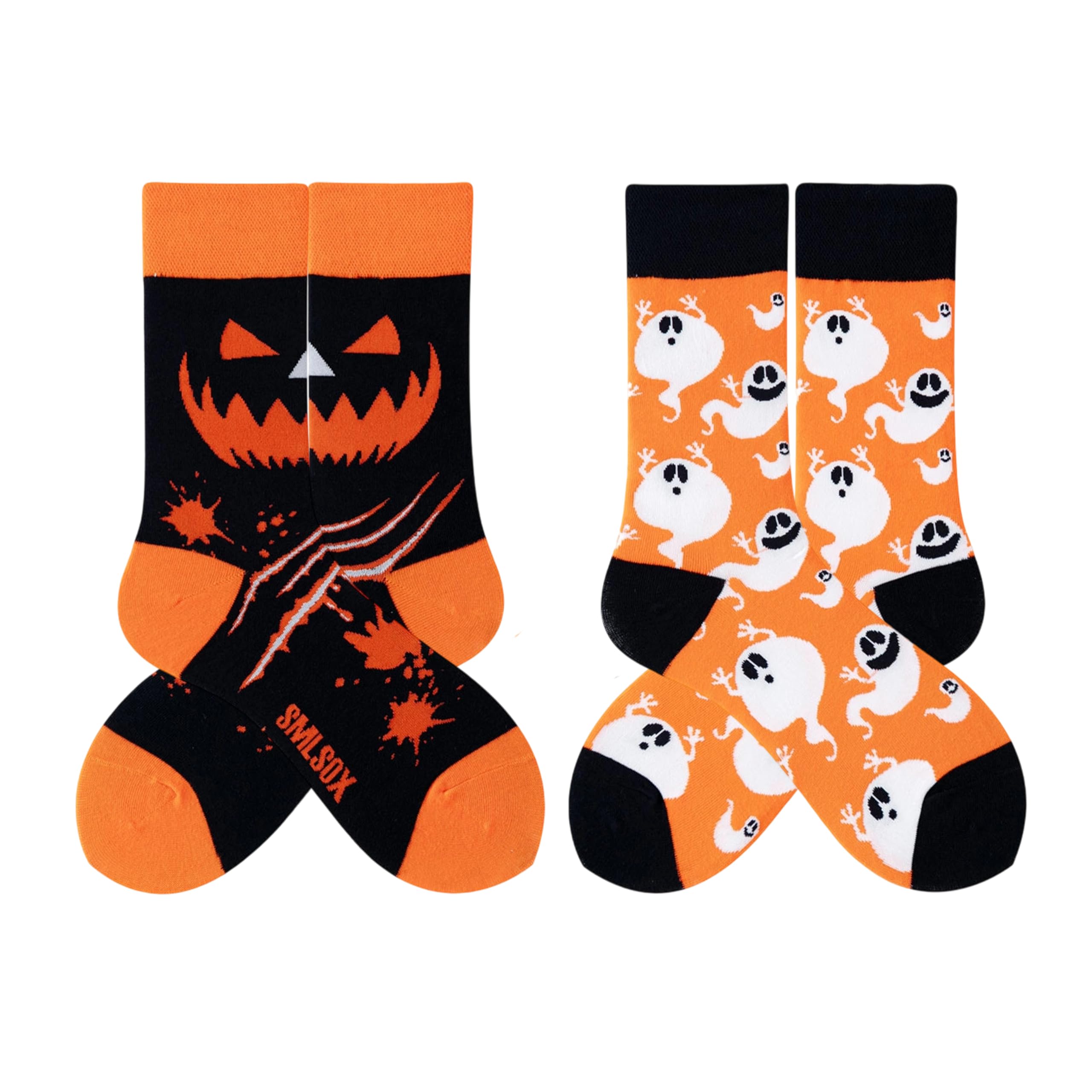 Demons and Ghosts Women Casual Calf Socks