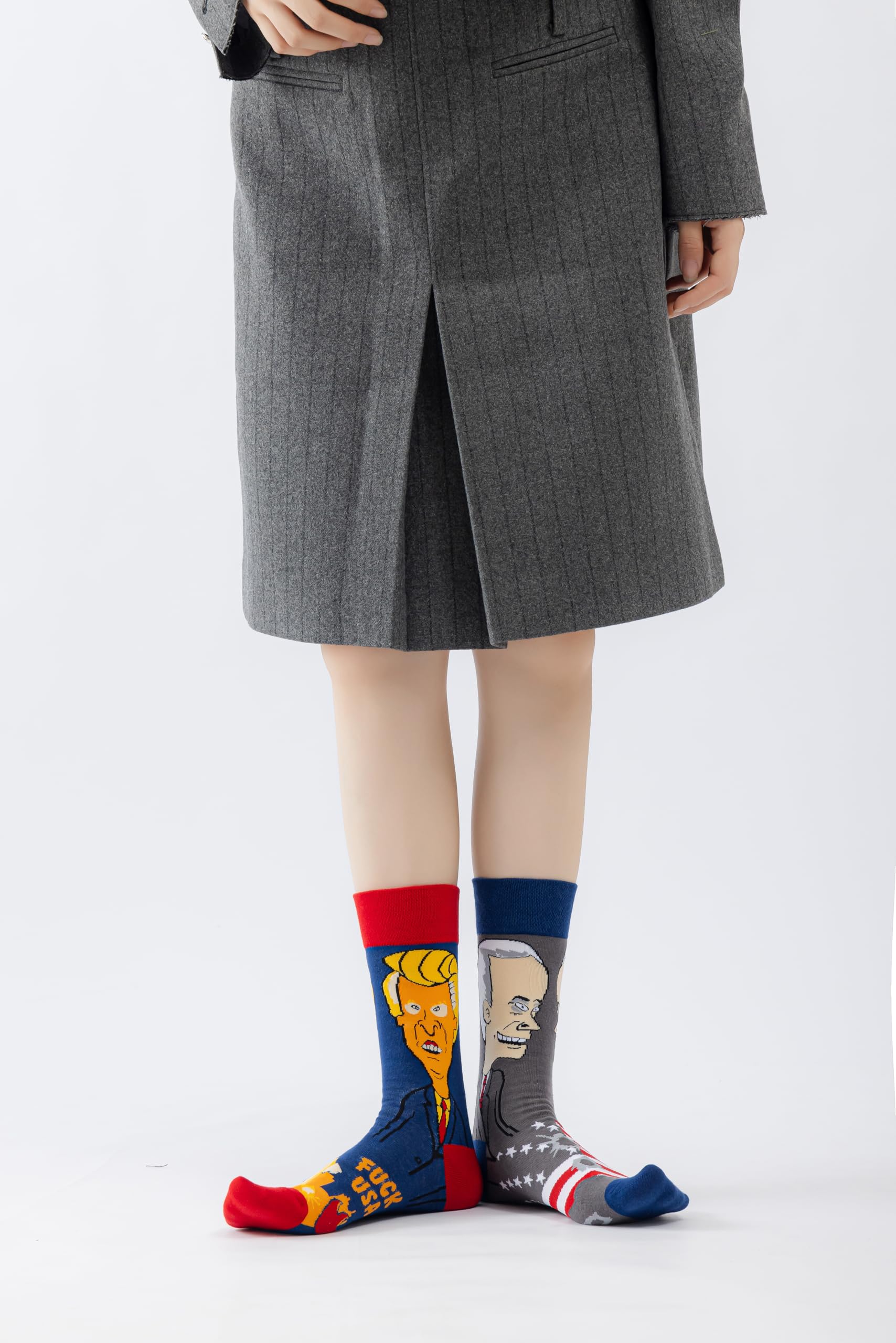 Usa Women Casual Calf Socks